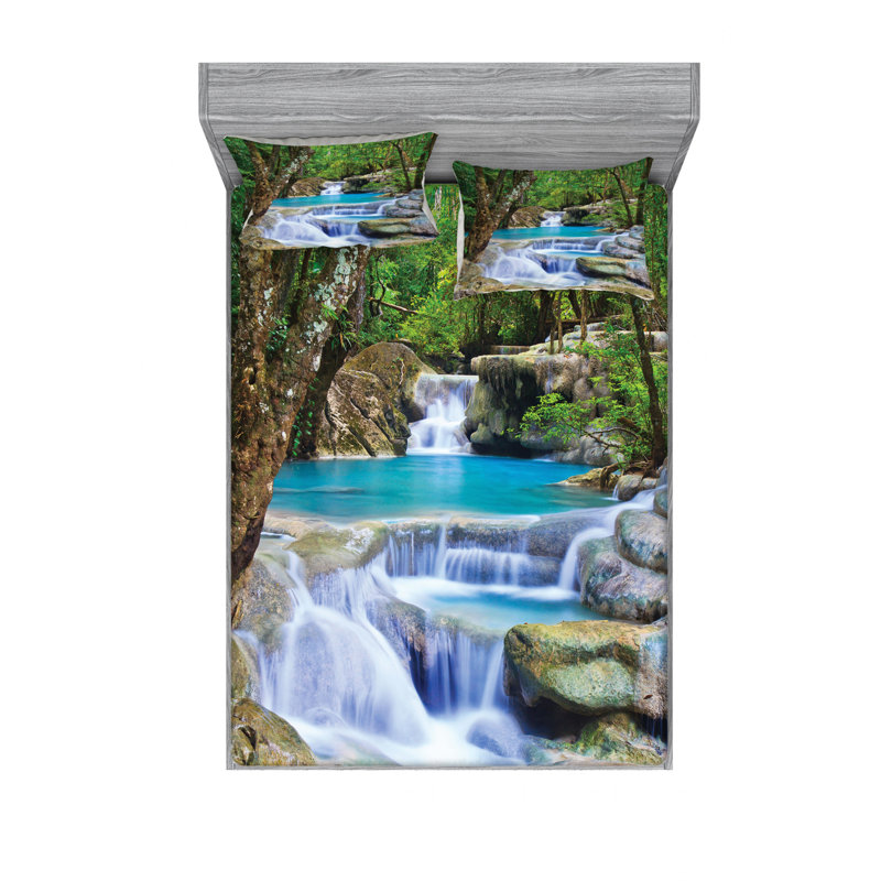 Microfiber Sheet Set, Full Sheet Set with Fitted Sheet