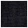 Tapis tressé en chenille de polyester Mariela - noir