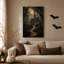 Art mural victorien sur toile Halloween-106135029