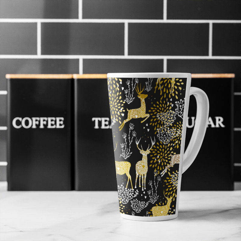 Christmas Dining Latte Mug
