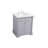 30'' Single Bathroom Vanity with Marble Top-1497002595