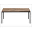Ensemble de table avec structure en métal noir-1819398121