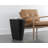 Concrete Outdoor Side Table - Black