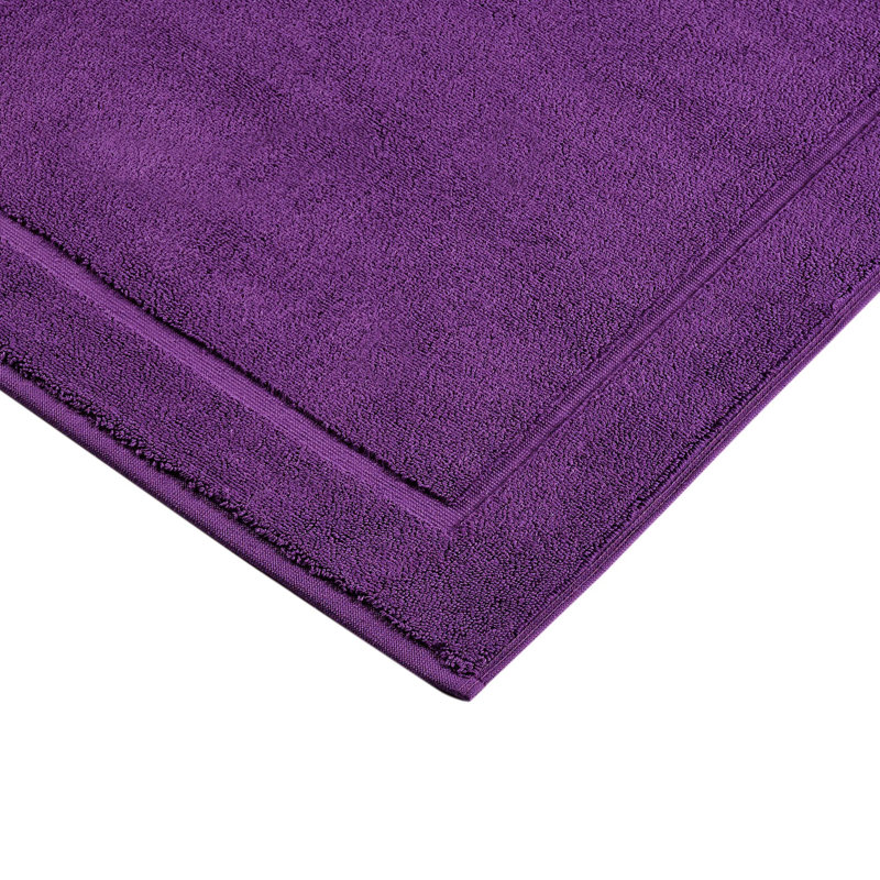 Tapis pour salle de bain Hawmam, Lilas