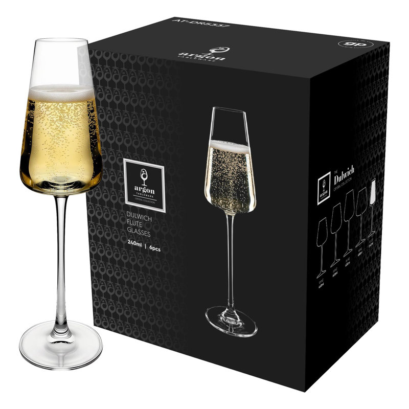 Crystal Flute, Set of 24