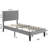 Maybee Steel Piece Bedroom Set-330044555-330044551