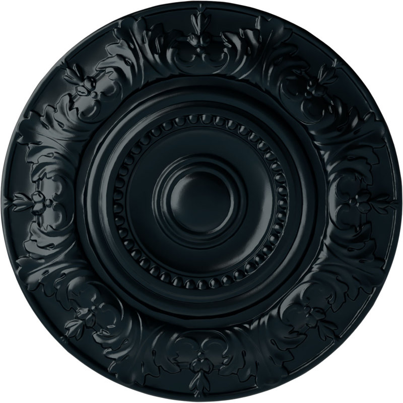 20 médaillons de plafond Biddix de diamètre extérieur de 7/8 po x P 1 1/4 po (convient aux auvents jusqu'à 7 1/2 po)