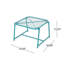 Table d'appoint H 15,5 po avec pieds en fer-769624084-754878183
