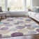 Machine Washable Indoor/Outdoor Xhevrie Plum Rug