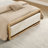 Modern Solid Wood Boucle Upholstered Bed Frame With USB-195040329-195040308