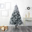 Arbre de Noël artificiel épinette en flocage-1238042080