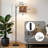 Arc Floor Lamp with Adjustable Lampshade Serene Nature Kittens Sunlit Cotton Flowers Standing Lamp 3 Color Temperatures Dimmable Tall Pole Lamp with Foot Switch for Bedroom