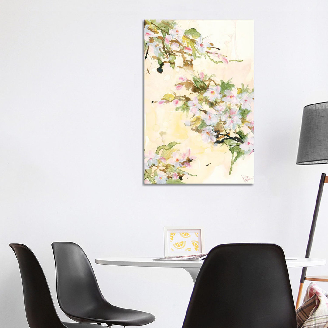 Cherry Blossoms by Jennifer Holden - Wrapped Canvas Painting