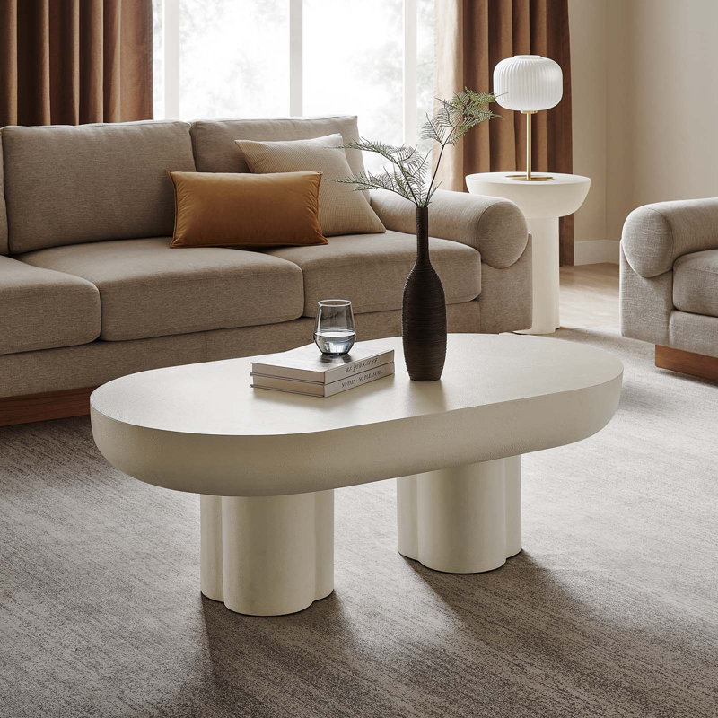 Modway Caspian Coffee Table, White