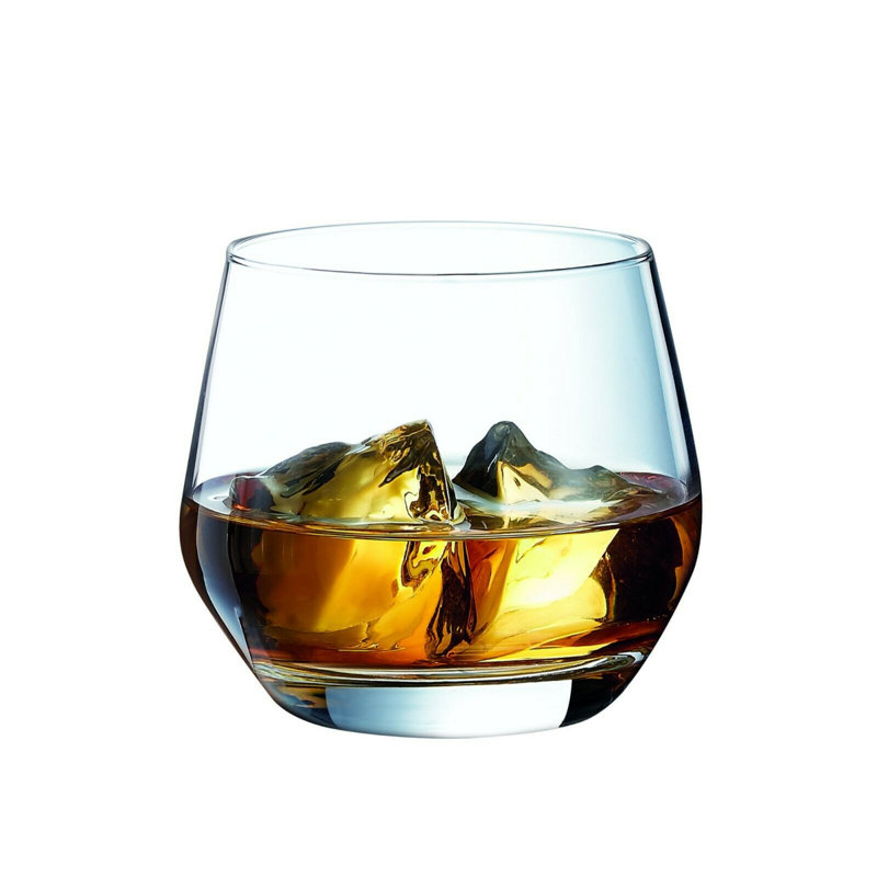 Crystal Drinking Glass Set, 350ml