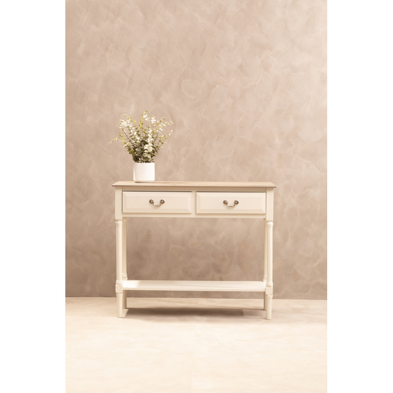 Rangel 91cm Solid Wood Top Console Table