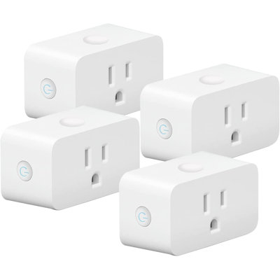 WBM Smart Wi-Fi Socket, Voice and App Controlled Plug with 15A Current Power, White