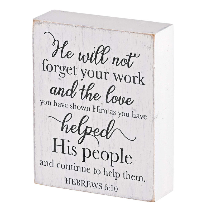 Gildus Text & Numbers Box Signs & Plaques