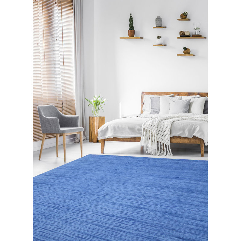 Tapis bleu ardoise Elysian 7 pi 10 po x 9 pi 8 po