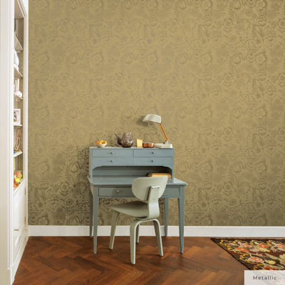 Homestead Floral Peel and Stick Wallpaper