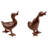 Krugerville Animals Weather Resistant Metal Garden Statue