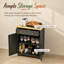 Buffet compact, meuble de rangement polyvalent avec tiroirs, meuble de rangement élégant pour la cuisine