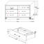 Ensemble de chambre à coucher pour grand lit 4 pièces Malcolm-1246722241-1246722247