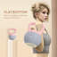 8kg Soft Kettlebell with Non-Slip Handle, Pink and Grey