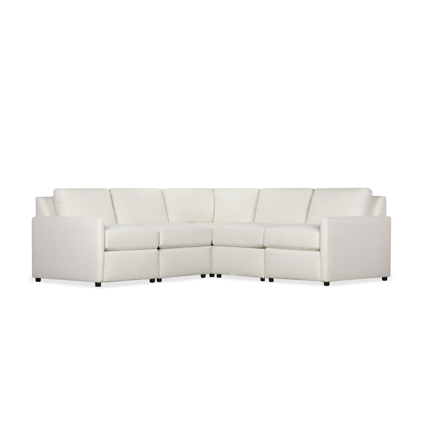Damari Sectional, Nomad Snow Crypton® Chenille