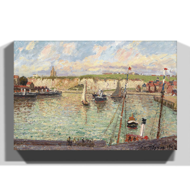 Camille Pissarro - Wrapped Canvas Painting, 70cm H x 100cm W