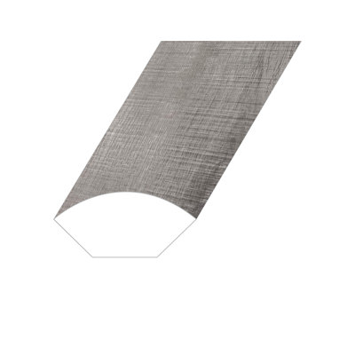 Vinyle 0,6 po d'épaisseur x 1,1 po de largeur x 94,5 po de longueur
