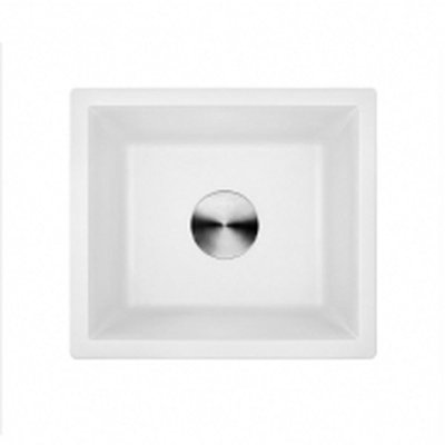 Granitali 18'' L Single Bowl Granite Kitchen Sink