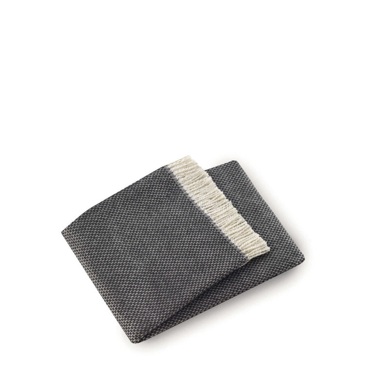 Jeté Slanted, Gris foncé