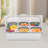 Stainless Steel Food Serving Container 5 Compartments With Lid, Spoons, Clamps, Water Bags