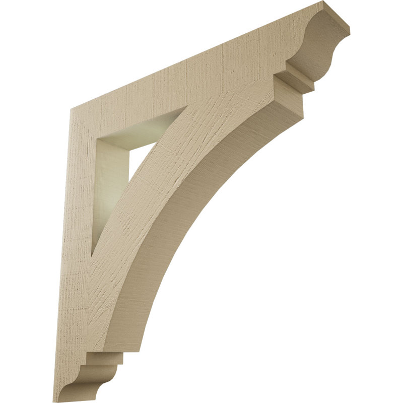 Support en bois de cèdre brut Thorton, H 36 po x l 5,5 po x P 36 po