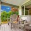 Table d'appoint carrée Adirondack