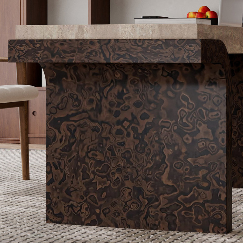 Bureau d'écriture Modern Modern, H 29,52 po x l 62,99 po x P 23,62 po
