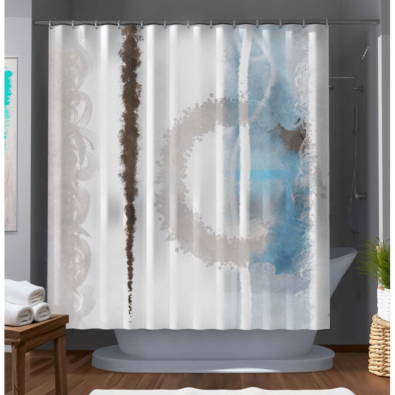 Rideau de douche abstrait Johnai