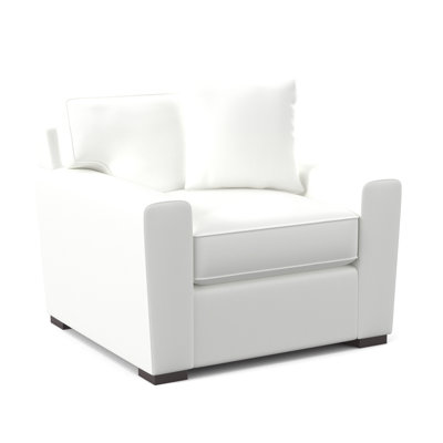 Fauteuil en polyester l 42 po Zinah