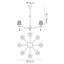 Quade 8 - Light Shaded Chandelier