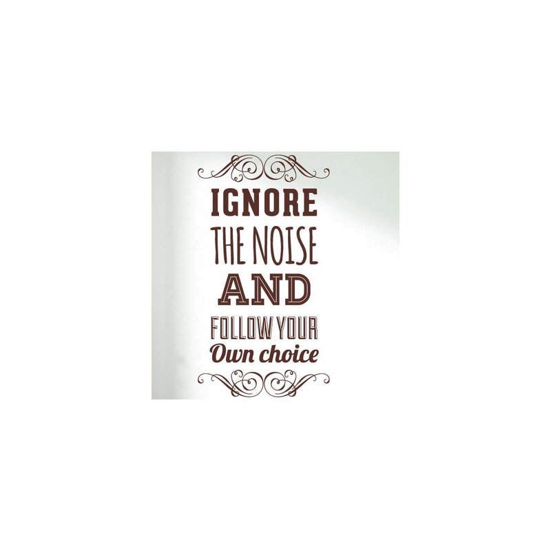 Non-Wall Damaging Wall Decal, Large, Brown