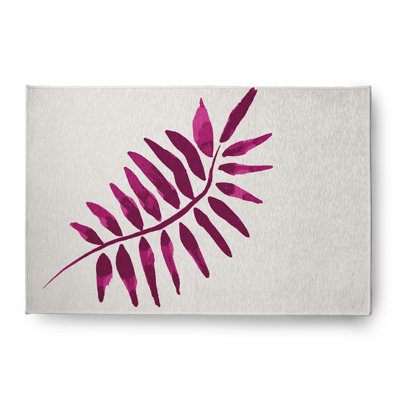 Chenille Floral Indoor Rug