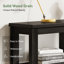 6 Cubes Solid Wood Wide Bookcase-1456201666