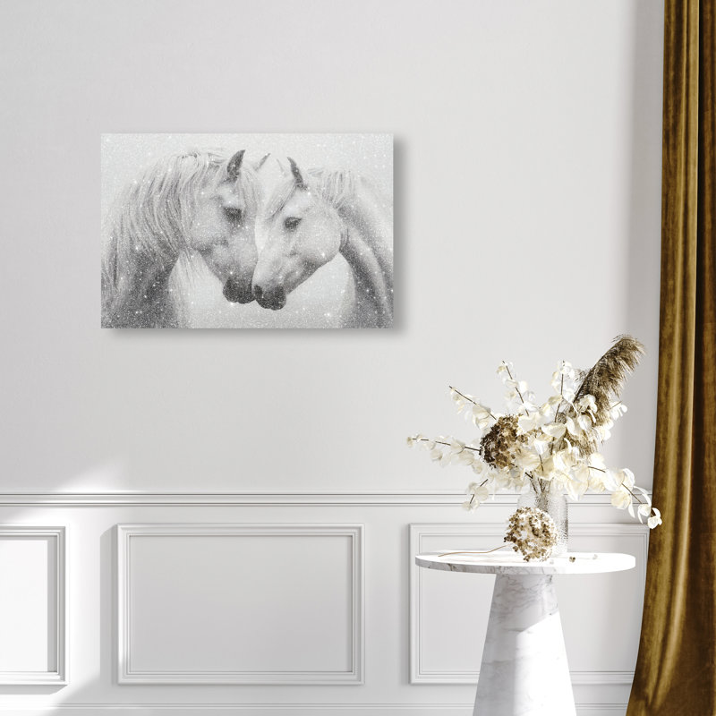 Twin Souls I Print by Oliver Gal, 10"H x 15"W, Gallery Wrapped