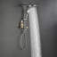 Système de douche ShowerSpas avec douche à effet pluie et douche à main-110679882