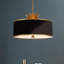 Lustre tambour 4 lumières Denika