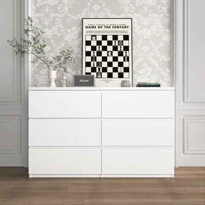 Commode d'appoint avec 6 tiroirs