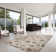 Tapis beige / gris Evlin