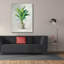«Greenhouse Palm 2 Chevron Pot» par Danhui Nai, art mural sur toile-415863818