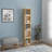 Acquanetta 65.75" H x 12.6" W Geometric Bookcase-2104640076
